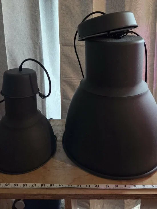 Ceiling lamp pair - Picture 1 of 2